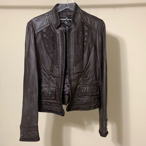 Joseph Israel New York Lamb Leather Jacket
